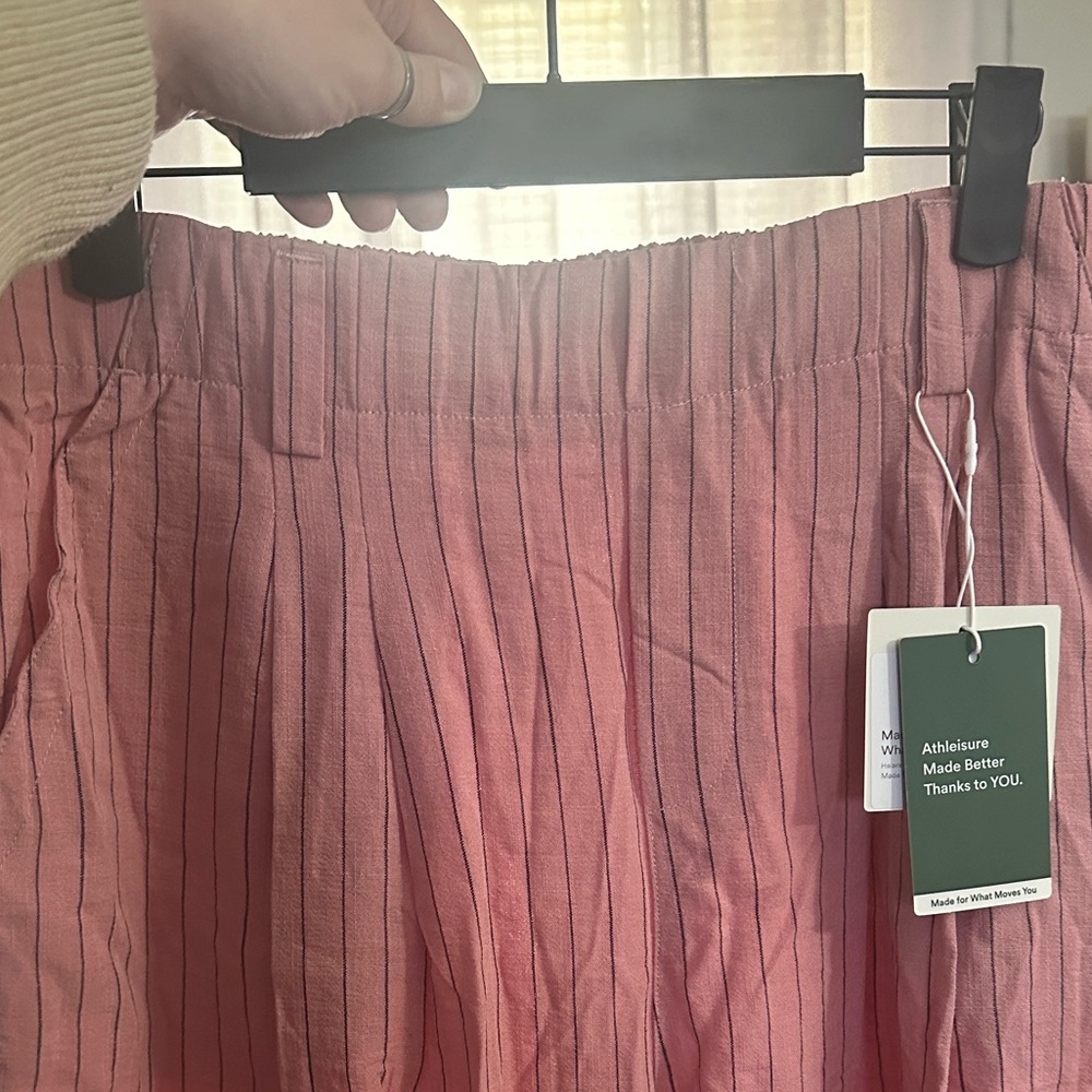 HALARA Pink Pinstripe Pants - Picture 5 of 8